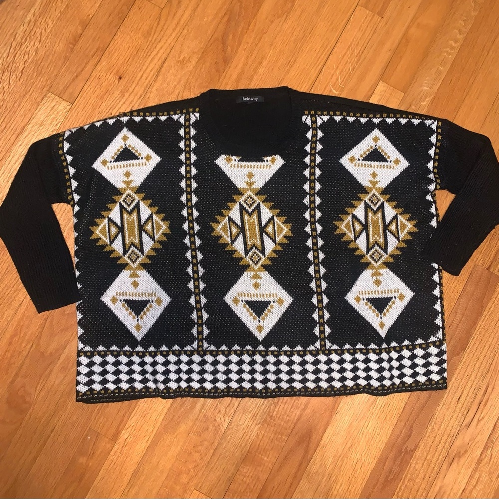 Relativity Poncho Sweater - image 1